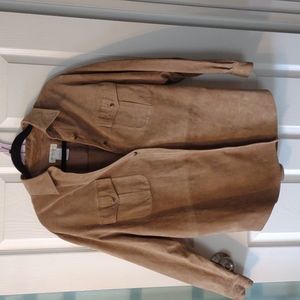 Jones New York Genuine Leather Shirt